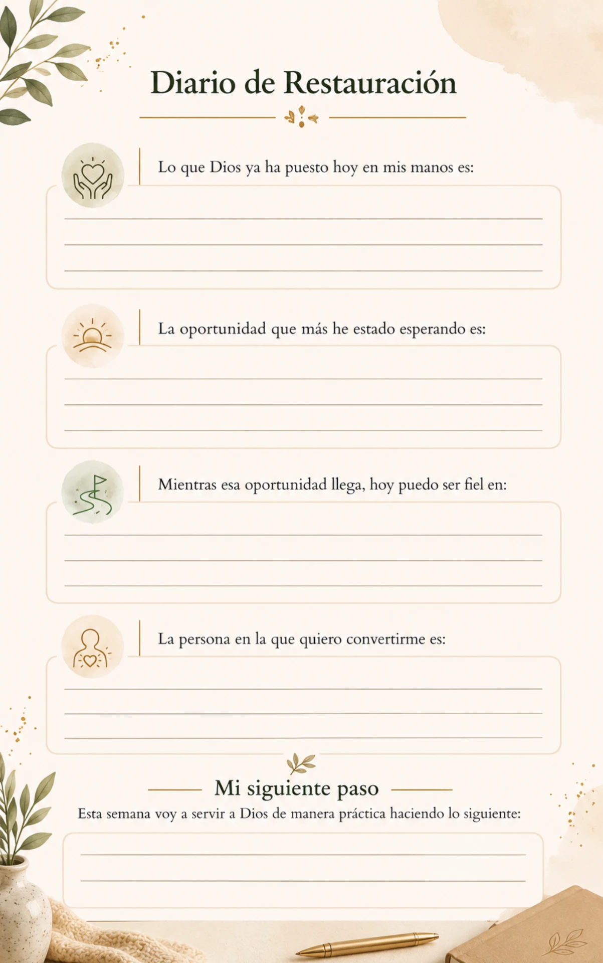 Diario de Restauración